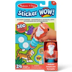 Melissa&Doug: Sticker WOW! Sello de pegatinas – Tigre – Spin Master