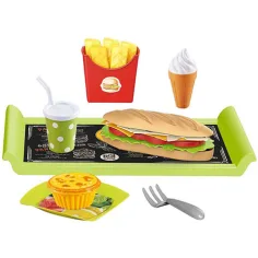 imagen de Menú de bar de sándwich gourmet con bandeja 2