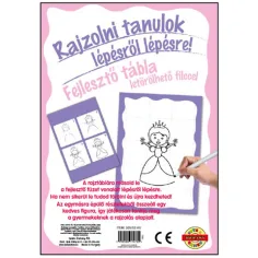Mesa de desarrollo para aprender a dibujar con temática de chicas