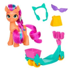 Mi pequeño pony: Dile tu historia figura de pony Sunny Starscout con patineta - Hasbro