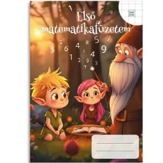 Mi primer cuaderno de matemáticas – cuadrícula grande, cuaderno A/5