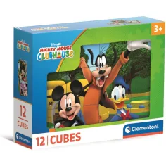 Mickey Mouse 12 piezas cubos de cuentos - Clementoni