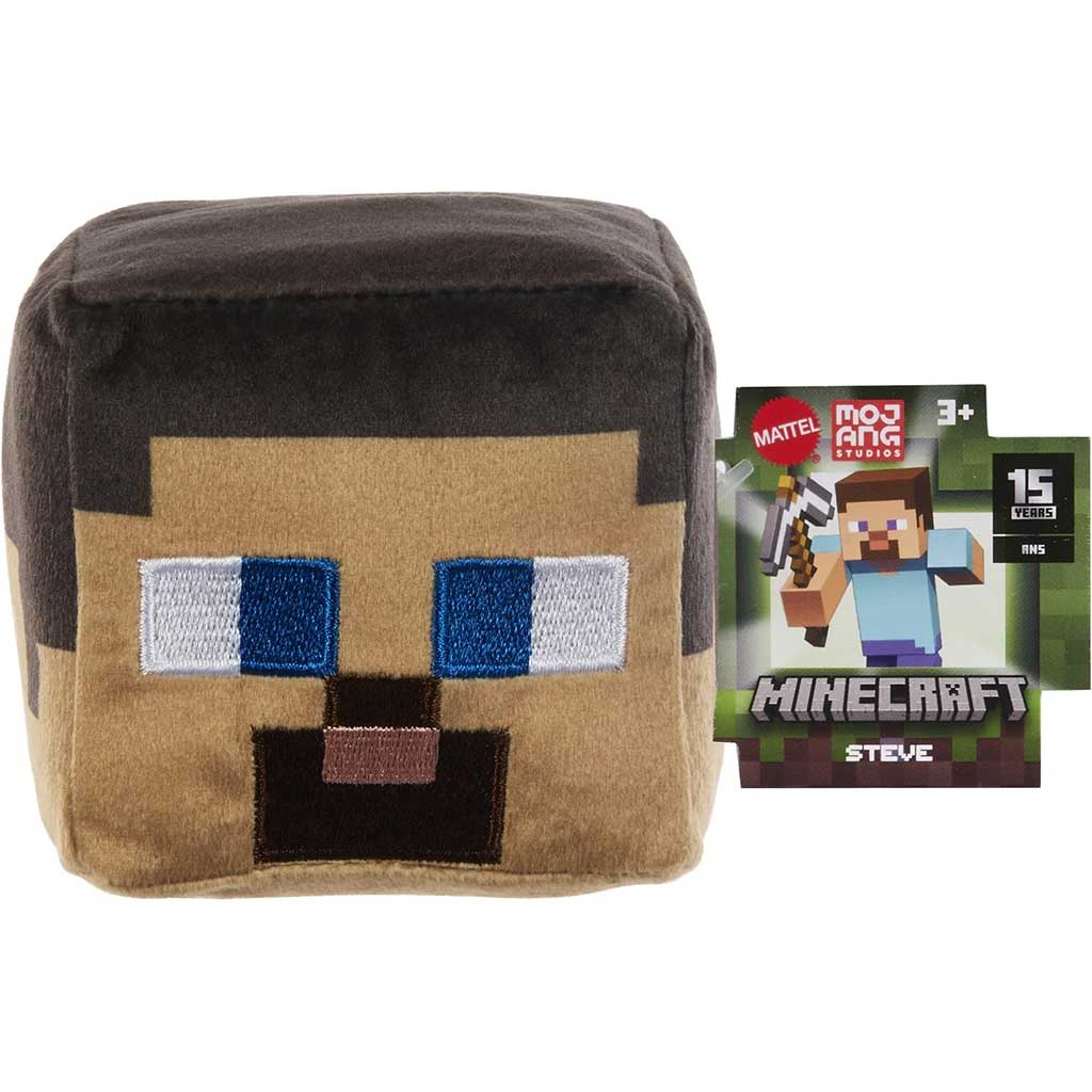 Minecraft Blocks figura de peluche - figura de Steve - Mattel