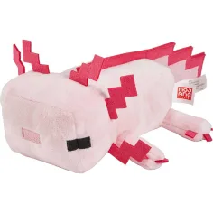 Minecraft: Figura de personaje Axolotl de peluche - Mattel