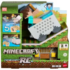 imagen de Minecraft RC coche de minería con figura de Steve – Mattel 1