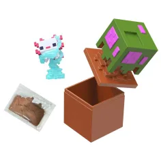 Minecraft Reveal minifigura en almacenamiento - Roble - Mattel