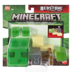Minecraft: Sticky Piston Trap figura de acción set - Mattel