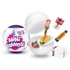imagen de Mini Brands: Mini marcas del mundo paquete sorpresa de 5 unidades serie 3 2
