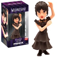 MINIX - Figura de personaje premium de Wednesday Adams en vestido de baile de 12 cm