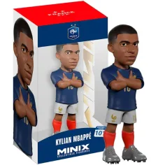 Minix: Francia - Figura de acción del futbolista Kylian Mbappé de la Copa del Mundo 12cm
