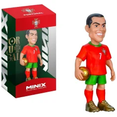 Minix: Portugal - Figura de acción de Cristiano Ronaldo futbolista de la Copa del Mundo 12cm