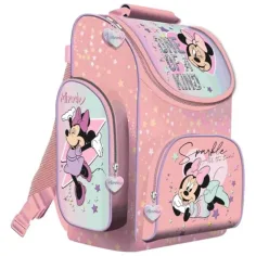 Mochila anatómica rosa de Minnie Mouse, mochila 35x25x15cm