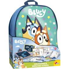Mochila de escuela de dibujo Bluey - Lisciani