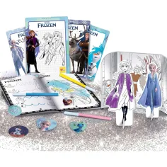 imagen de Mochila de escuela de dibujo de Frozen - Lisciani 2