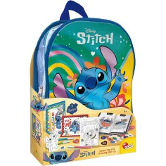 Mochila de escuela de dibujo Disney Stitch - Lisciani