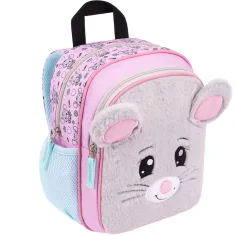 Mochila de jardín de infancia con ratón Bambino 27x21x12,5cm