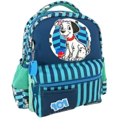 Mochila de jardín de infantes 3D de 101 dálmatas 27x10x31cm