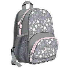 Mochila ergonómica para jardín de infancia St.Right Silver Cats BP-70