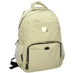 Mochila escolar Beige Street City 32x20x45cm