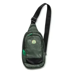 Mochila escolar con tirantes cruzados con escudo de Fradi
