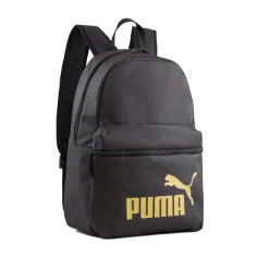 Mochila escolar Puma, mochila '26 7994303 negro-dorado 30x44x14cm