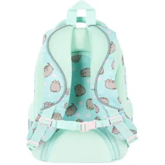 imagen de Mochila escolar Pusheen menta, mochila BPL58 40x29x19cm 2