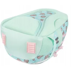 imagen de Mochila escolar Pusheen menta, mochila BPL58 40x29x19cm 3
