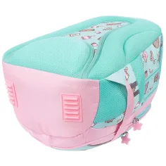 imagen de Mochila escolar Pusheen Mint con diseño de gato, 40cm 3