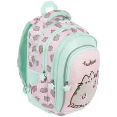 Mochila escolar rosa Pusheen, mochila BPL58 40x29x19cm