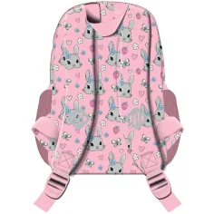 imagen de Mochila escolar St.Right Cute Rabbit con conejitos, mochila BP70 32x22x11,5cm 2