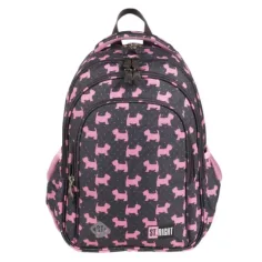 Mochila escolar St.Right Doggies 16"