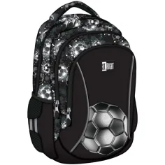 Mochila escolar St.Right Silver Goal, mochila BP26 39x27x17 cm