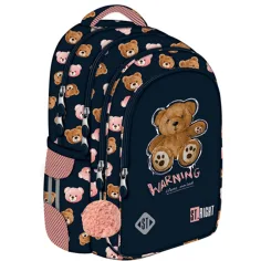 Mochila escolar St.Right Teddy Bear, mochila BP58 40x28x18cm