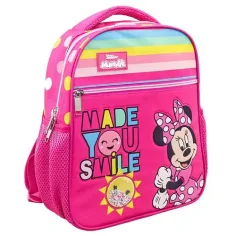 Mochila rosa de Minnie Mouse 27x10x31cm