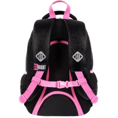 imagen de Mochila St.Right Black Glitter, mochila BP26 39x27x17cm 2