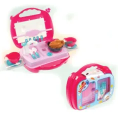 Mochtoys: Cocina mini portátil de 22 piezas