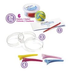 imagen de Modelight Bijoux Pulsera y Set de Horquillas de Arcilla - Carioca 2