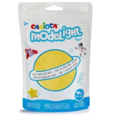 Modelight de 50g de arcilla amarilla - Carioca