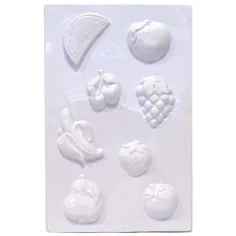Molde de yeso de frutas