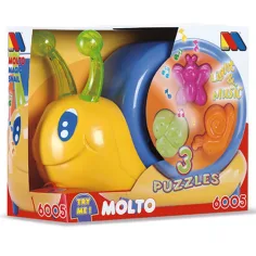Molto: Caracol mágico con sonido y luz