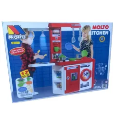Molto: Conjunto de cocina de juguete con luz y accesorios 82x80x28cm