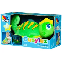 Molto: GusyLuz camaleón de peluche compañero de sueño con luz