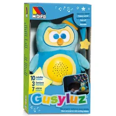 Molto: GusyLuz proyector musical nocturno con búho