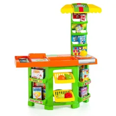 imagen de Molto: Mini Mercado set de juego de 14 piezas 58x28x77cm 2