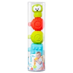Molto: Paquete de construcción de desarrollo Play & Sense para bebés de 5 piezas