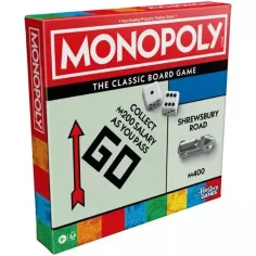 Monopoly clásico juego de mesa nueva versión - Hasbro