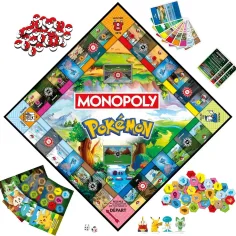 imagen de Monopoly Pokémon juego de mesa - Hasbro 2