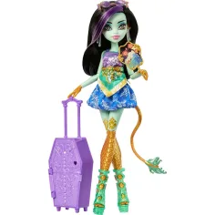 imagen de Monster High Amigos Monstruosos secretos: Viaje espantoso muñeca Jinafire Long - Mattel 4