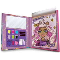 imagen de Monster High: Cuaderno de actividades de maquillaje y colorear de 44 páginas - Lisciani 2
