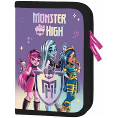 Monster High estuche desplegable morado 21x14x3,5cm